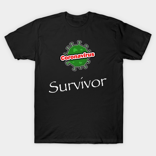 Coronavirus Survivor T-Shirt by GeekNirvana